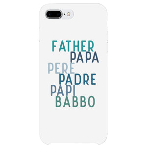 Dad Different Languages Case Creative Wholesome Gift For Fathers