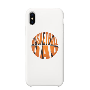 Basketball Dad Case Strong-Minded Caring Fun Fearless Father's Day