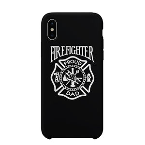 Firefighter Dad Case Super Supportive Fathers Day Celebration Gift