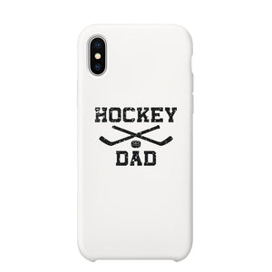 Hockey Dad Case Strong-Minded Caring Fun Fearless Gift For Fathers