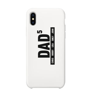 Dad Boys And Girls Custom Personalized Phone Case