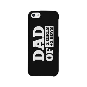 Dad Number Of Children Custom Personalized Phone Case