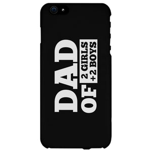 Dad Number Of Children Custom Personalized Phone Case