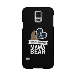 World's Greatest Mama Bear Phone Case Personalized Gifts For Mom - 365INLOVE