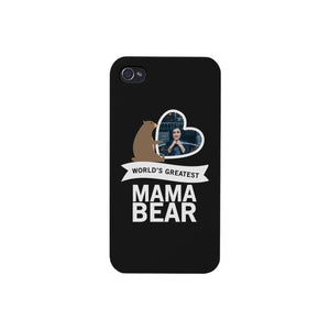 World's Greatest Mama Bear Phone Case Personalized Gifts For Mom - 365INLOVE