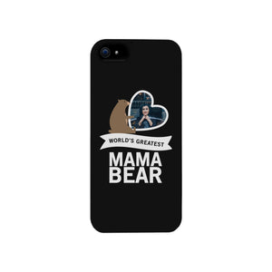 World's Greatest Mama Bear Phone Case Personalized Gifts For Mom - 365INLOVE