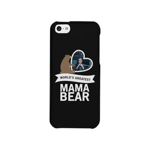 World's Greatest Mama Bear Phone Case Personalized Gifts For Mom - 365INLOVE