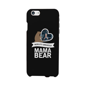 World's Greatest Mama Bear Phone Case Personalized Gifts For Mom - 365INLOVE