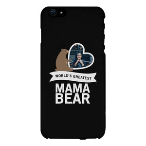 World's Greatest Mama Bear Phone Case Personalized Gifts For Mom - 365INLOVE