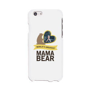 World's Greatest Mama Bear Custom Phone Case For Moms Gift - 365INLOVE