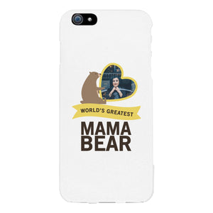 World's Greatest Mama Bear Custom Phone Case For Moms Gift - 365INLOVE