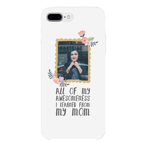 Frame Awesomeness Mom Personalized Phone Case Mothers Day Gift - 365INLOVE