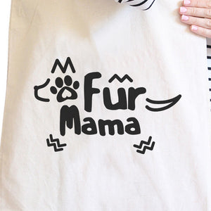 Fur Mama Natural Cute Canvas Bag For Her Eco-Friendly Unique Design - 365INLOVE