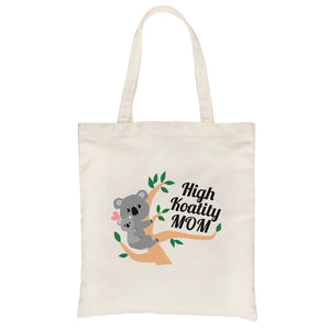 High Koality Mom Heavy Cotton Canvas Bag For Mothers Day Gifts