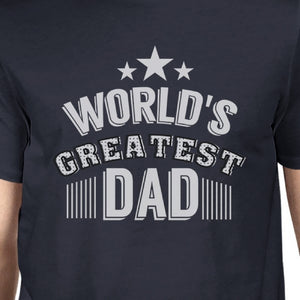 World's Greatest Dad Mens Vintage Style Graphic Tee Gifts For Dad - 365INLOVE