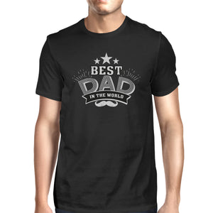 Best Dad In The World Mens Black Unique Design Top Perfect Dad Gift - 365INLOVE