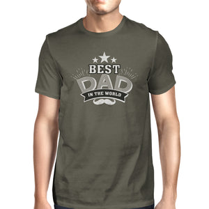 Best Dad In The World Mens Vintage Style Shirt Unique Gifts For Dad - 365INLOVE