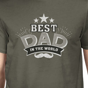 Best Dad In The World Mens Vintage Style Shirt Unique Gifts For Dad - 365INLOVE