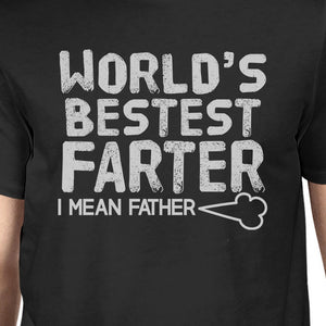 World's Bestest Farter Men's Funny T-Shirt For Dad Birthday Gifts - 365INLOVE