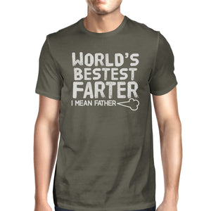 World's Bestest Farter Dark Gray Funny Design Tee For Fathers Day - 365INLOVE