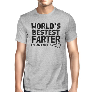 World's Bestest Farter Men's Funny Graphic T Shirt Unique Dad Gifts - 365INLOVE