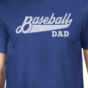 Baseball Dad Men's Funny Design Short Sleeve Top For Baseball Dad - 365INLOVE