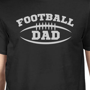 Football Dad Men's Black T-Shirt Fathers Day Gifts For Football Dad - 365INLOVE