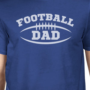 Football Dad Men's Funny Graphic T-Shirt For Dad Witty Design Tee - 365INLOVE