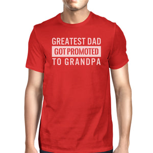 Got Promoted To Grandpa Men's Funny Grandpa Shirt For Fathers Day - 365INLOVE