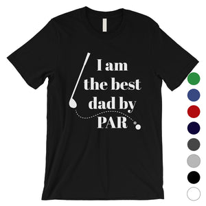 Best Dad By Par Golf Mens Shirt