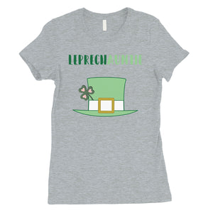 Leprechauntie Aunt Womens Cute St Patricks Outfit Funny Irish Shirt