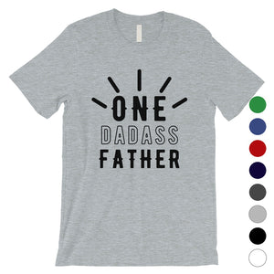 One Dadass Father Mens Funny Loving Cool Father's Day Shirt For Dad