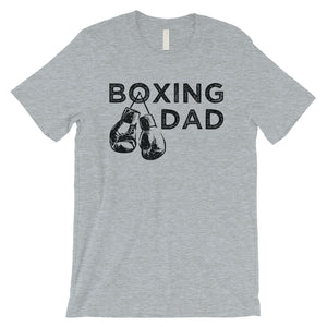 Boxing Dad Mens Confident Supportive Cool Fathers Day Shirt Gift