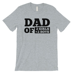 Dad Boys And Girls Custom Mens Personalized T-Shirt