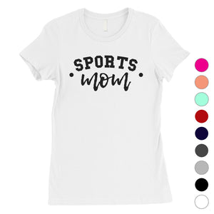 Sports Mom Custom Womens Custom T-Shirt For Mother's Day Gift