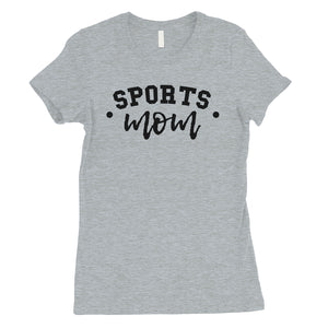 Sports Mom Custom Womens Custom T-Shirt For Mother's Day Gift