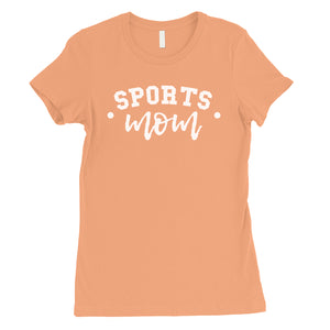 Sports Mom Custom Womens Custom T-Shirt For Mother's Day Gift