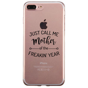 Mother Of The Year Gummy Phone Case Funny Mother's Day Gift Ideas