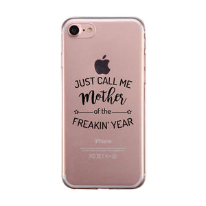 Mother Of The Year Gummy Phone Case Funny Mother's Day Gift Ideas