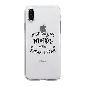 Mother Of The Year Gummy Phone Case Funny Mother's Day Gift Ideas