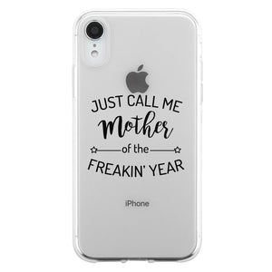 Mother Of The Year Gummy Phone Case Funny Mother's Day Gift Ideas