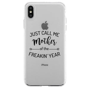 Mother Of The Year Gummy Phone Case Funny Mother's Day Gift Ideas