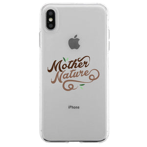 Mother Nature Jelly Phone Case Best Mom Gift Birthday Mother's Day