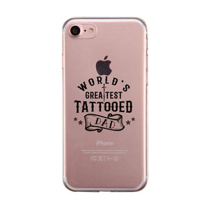 Greatest Tattooed Dad Case Tough Creative Unafraid Gift For Fathers