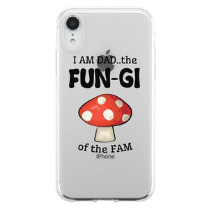 Fungi Dad Mushroom Case Fun Honest Laughable Witty Cute Father Gift