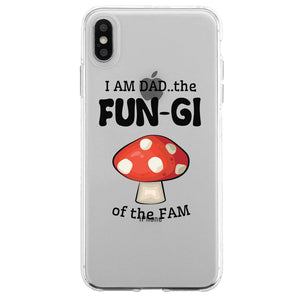 Fungi Dad Mushroom Case Fun Honest Laughable Witty Cute Father Gift