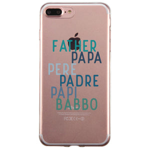 Dad Different Languages Case Sweet Caring Father's Day Celebration