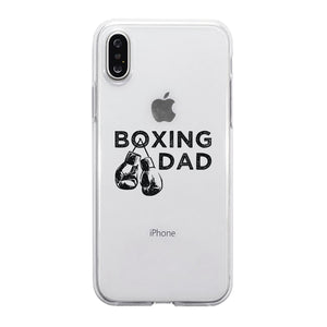 Boxing Dad Case Motivational Inspirational Brave Gift For All Dads