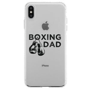 Boxing Dad Case Motivational Inspirational Brave Gift For All Dads