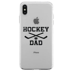 Hockey Dad Case Strong-Minded Caring Fun Fearless Gift For All Dads